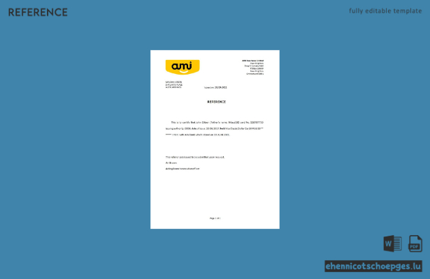 Beispiel für eine Referenzansicht zur Schließung der neuseeländischen AMI-Bank